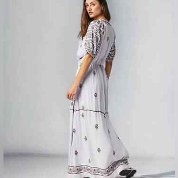 NWT Free people Riley Embroidered Maxi Dress size S
Light purple gray $188 - Picture 1 of 12